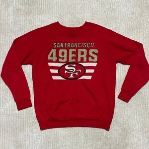 Vintage San Francisco 49ers youth Red Sweater
